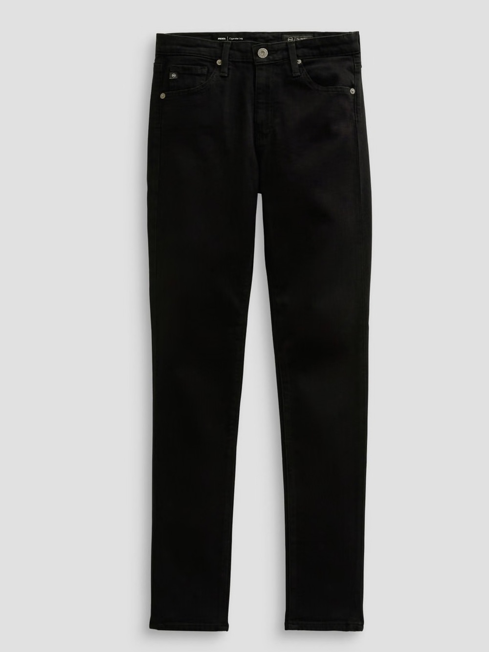 Ag Adriano Goldschmied Black Cigarette Leg Prima Stretch Skinny Jean Size 27 R